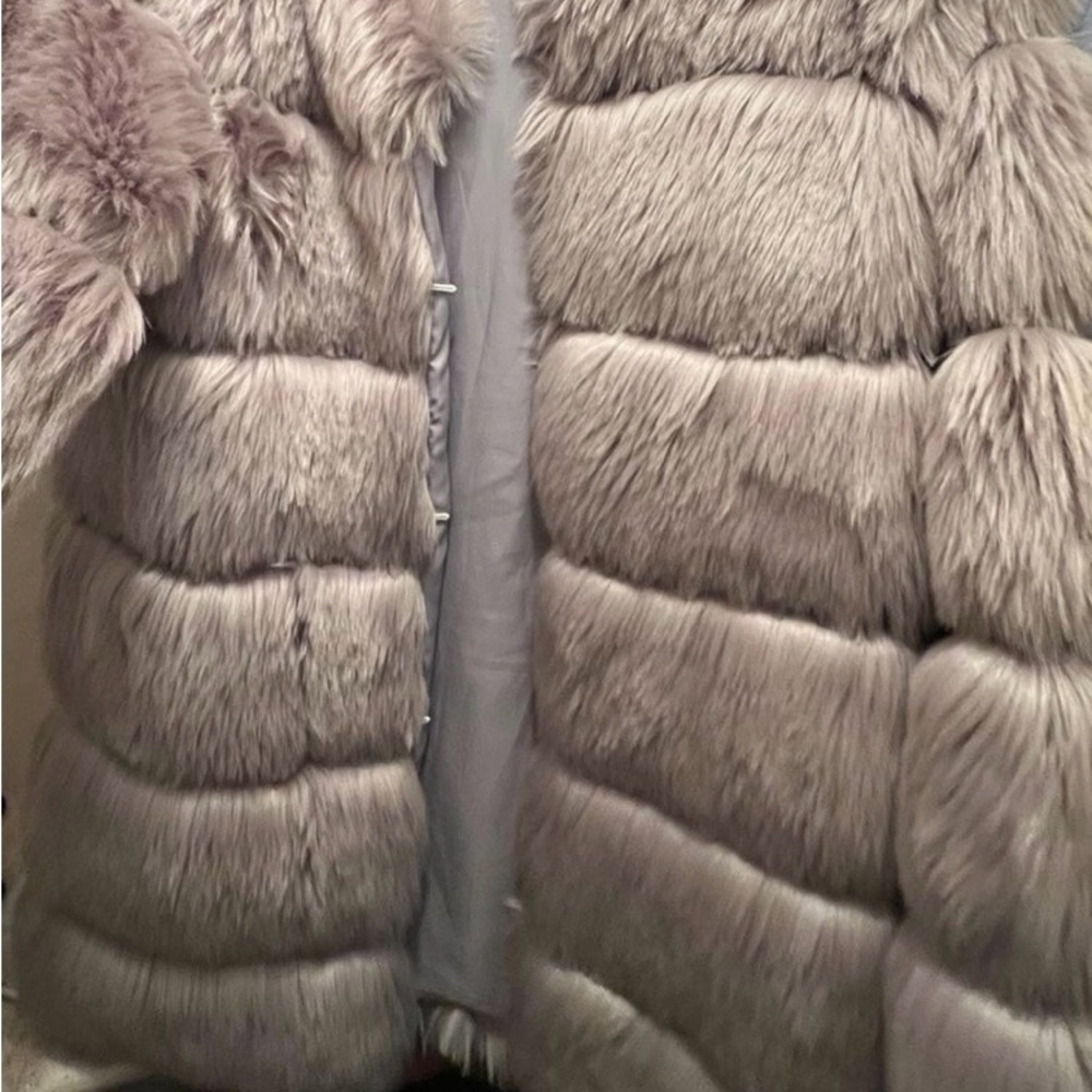Faux Fur Coat